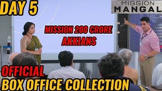 MISSION MANGAL BOX OFFICE COLLECTION DAY 5 | INDIA | OFFICIAL | AKSHAY KUMAR | HIT
