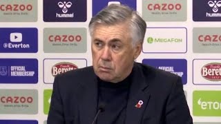 Everton 1-3 Man Utd - Carlo Ancelotti - Post Match Press Conference