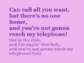 Telephone. Lady Gaga. Beyonce. lyrics