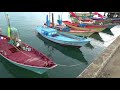 thailand fishing boats chao lao chanthaburi thailand.