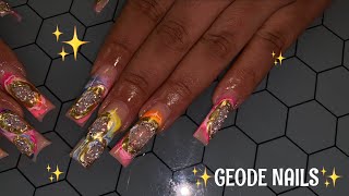 GYPSY GEODE NAILS✨🧚‍♀️