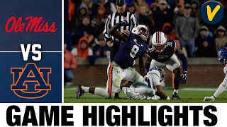 #10 Ole Miss vs #18 Auburn | College Football Highlights