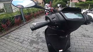 How to Open Seat in Piaggio Medley S ( 2017 - now ) | Enter Helmet Compartment