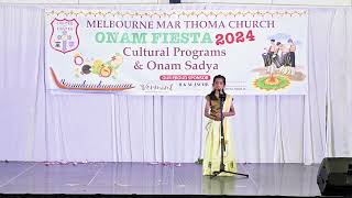 Onam Fiesta 2024  | North A  | Old Malayalam Fusion Song