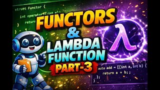 functors and lambda function part -3 #lambdaexpression #lambdafunction #function