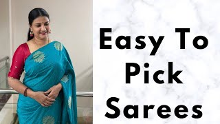 Easy To Pick Sarees | SamathaReddyStudio