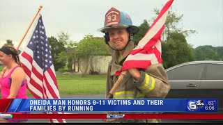 Oneida man honors 9/11 victims and their families by running