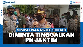 Hadir dalam Jumlah Banyak, Polisi Minta Simpatisan Tinggalkan PN Jakarta Timur