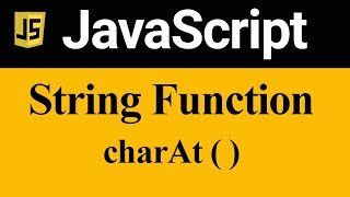 charAt Method in JavaScript (Hindi)