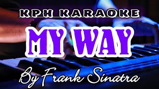 My Way By Frank Sinatra | Key of E | KARAOKE