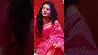 গোলাপি শাড়িতে কে সেরা।#short_video