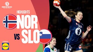 Norway 🆚 Slovenia | Highlights | Women’s EHF EURO 2024