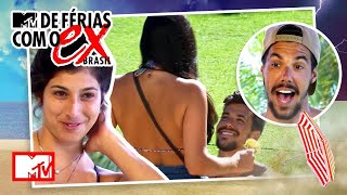 Lipe e Yá: Namoro, mas selinho nos outros pode - parte 3 | MTV De Férias Com O Ex Brasil T3