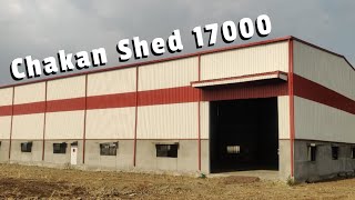 ID:SA008  Manufacturing shed 17,000 sq ft for rent in Chakan MIDC 9371129848