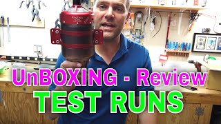 KINGTECH 210 G4 MICRO TURBINE - Unboxing, Test Run, Auto Restart Test, Review