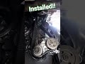 TOYOTA 2e Timing Belt, Simple installation #shorts #mechanic #knowledge #trending #amazing #asmr