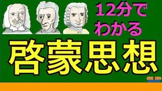 【高校生のための倫理】啓蒙思想（西洋思想）