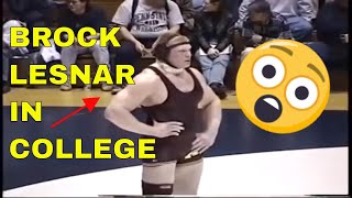 Brock Lesnar College Wrestling Video | Rare Clip MUST Watch