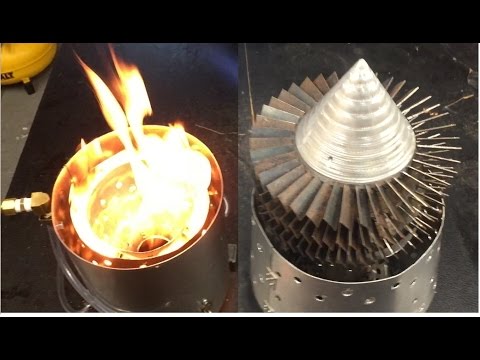 Homemade Combustion Chamber and Turbine for Jet Engine Homemade Combustion Chamber and Turbine for Jet Engine