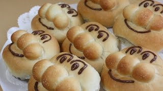 Anpanman  Bread アンパンマンのパン　作り方