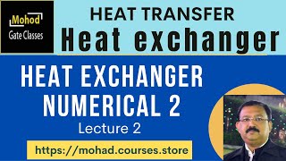 Heat exchanger NTU numericals