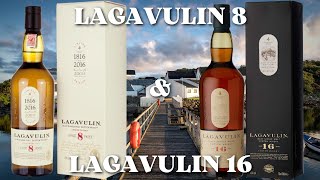 Обзор на LAGAVULIN 8 \u0026 LAGAVULIN 16 / дегустация и сравнение