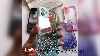 New shimmer glitter mobile cover for i phone 11 pro