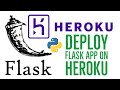 Deploy Python Flask App on Heroku | How to Deploy a Flask app on Heroku