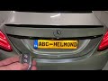 (LOUD)Standaard🤭MERCEDES C180+ ABC KLEP en Muffler delete‼️😈0614353442‼️#abcUitlaten #mercedes