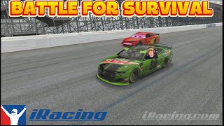 MCQUEEN VS MOOBS! BATTLE FOR SURVIVAL | ft. @MichaelMrucz | iRacing