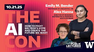 The AI Con with Emily M. Bender and Alex Hanna