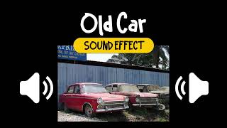 Old Car Sound Effect | 舊汽車 行駛 交通工具 引擎 音效 (High Quality)