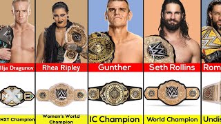 Every Current Champion In WWE(2024)