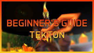 OSRS QUICK GUIDE - BEGINNER'S GUIDE TO TEKTON