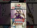 5 hero ulti terlemah !! BASARA 2 HEROES PS 2 #shorts