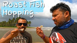 Roast Fish Hopping in South East Trinidad | Bodows vs Ducky's