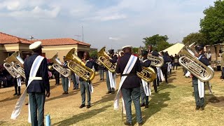 Ezase-Vaal Brass Band Plays “Ngegama Lakho Jesu” at Home 16 Oct 2022