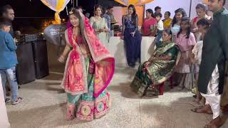Maiya yashoda dance performance by bride in new home