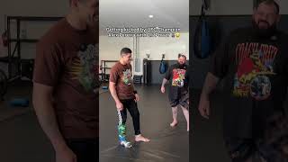 UFC Champion Alex Pereira kicks Nina Drama with 2% power LOL #UFC #shorts #mma #alexpereira