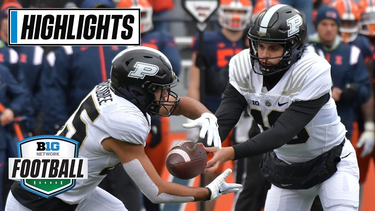 Purdue At Illinois | Highlights | Big Ten Football | Nov. 12, 2022 ...