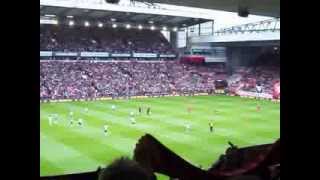 You'll Never Walk Alone at Anfield リヴァプール生観戦 15.05.2011