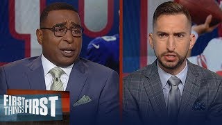Nick and Cris have heated discussion over Eli Manning and Daniel Jones | NFL | F