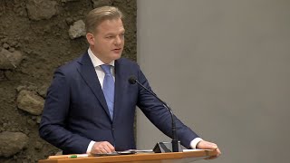 Inbreng Pieter Omtzigt tijdens het debat over de verkiezingsuitslag