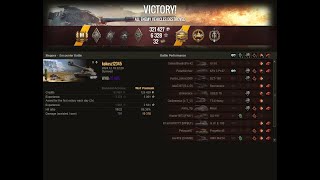 WOT - 60TP - 10 KILLS 12.4K DAMAGE POOL'S \u0026 ACE TANKER - World Of Tanks