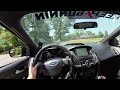 400hp focus st pov spirited backroad driving