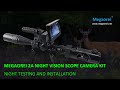 Megaorei 2A DIY Night Vision Rifle Scope Camera Kit Night Test and Setup Installation Official Video