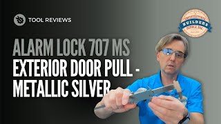 Alarm Lock 707 MS Exterior Door Pull - Metallic Silver | #review