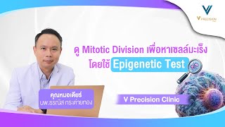 ดู Mitotic Division เพื่อหาเซลล์มะเร็ง  โดยใช้ Epigenetic Test | @vprecisionclinic