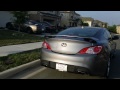 11 hyundai genesis with custom magnaflow exhaust