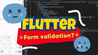 Flutter Form Validation